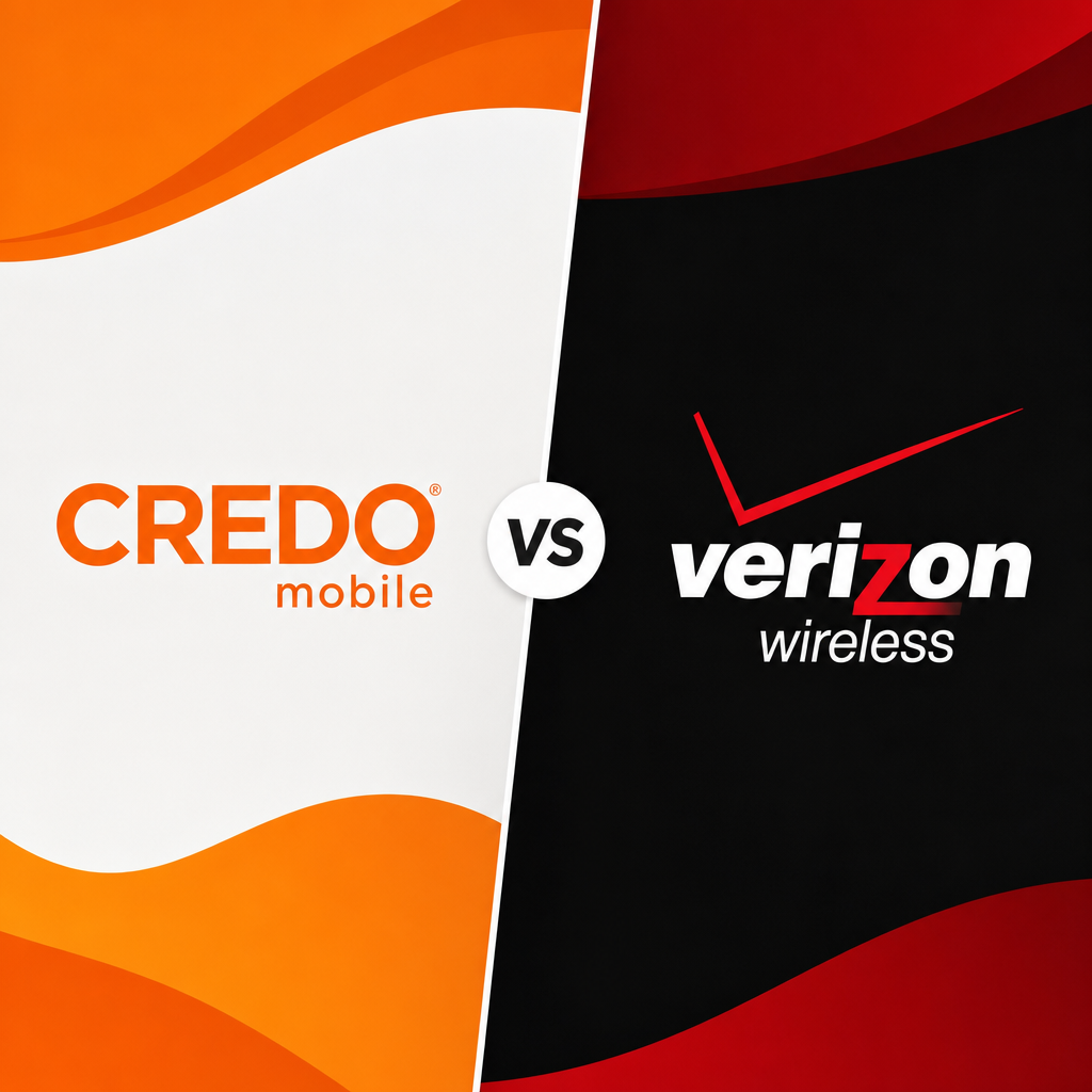 CREDO Mobile vs Verizon Wireless