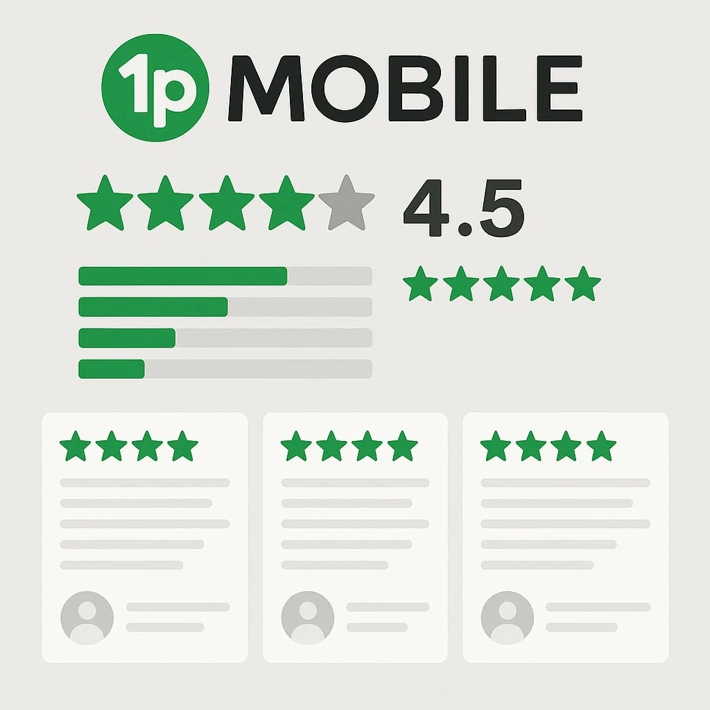 1pMobile Reviews