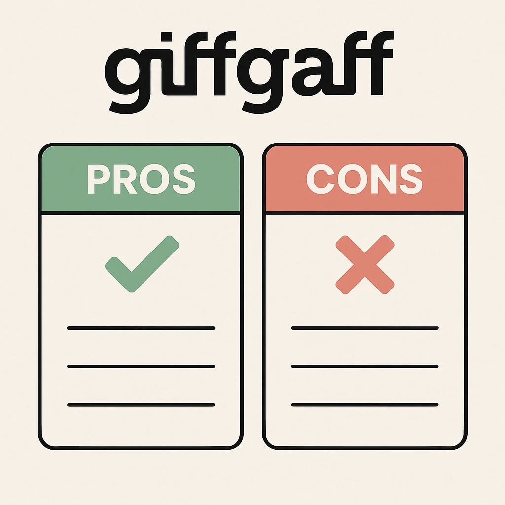 Giffgaff pros and cons