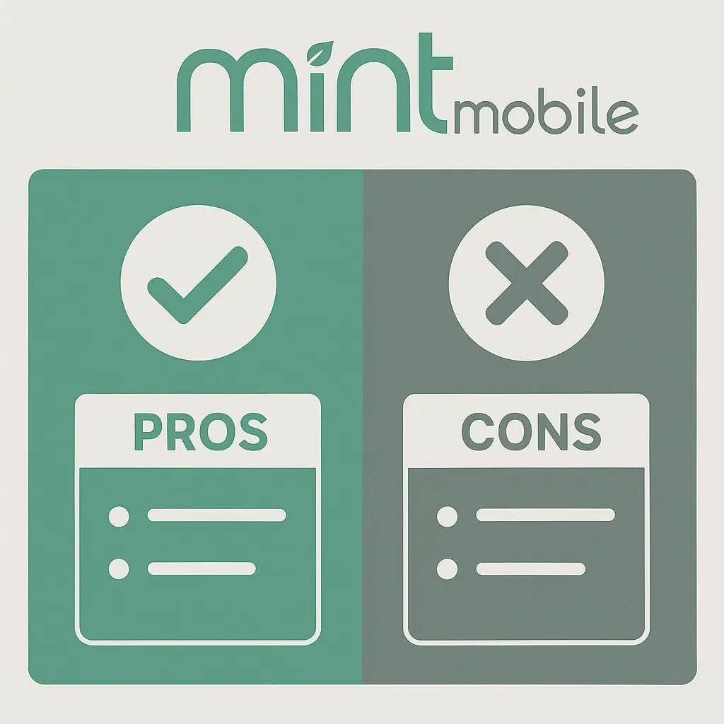 Mint Mobile pros and cons
