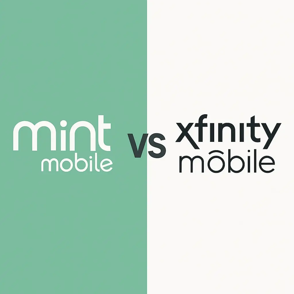 Mint Mobile vs Xfinity Mobile Mint Mobile vs Xfinity Mobile