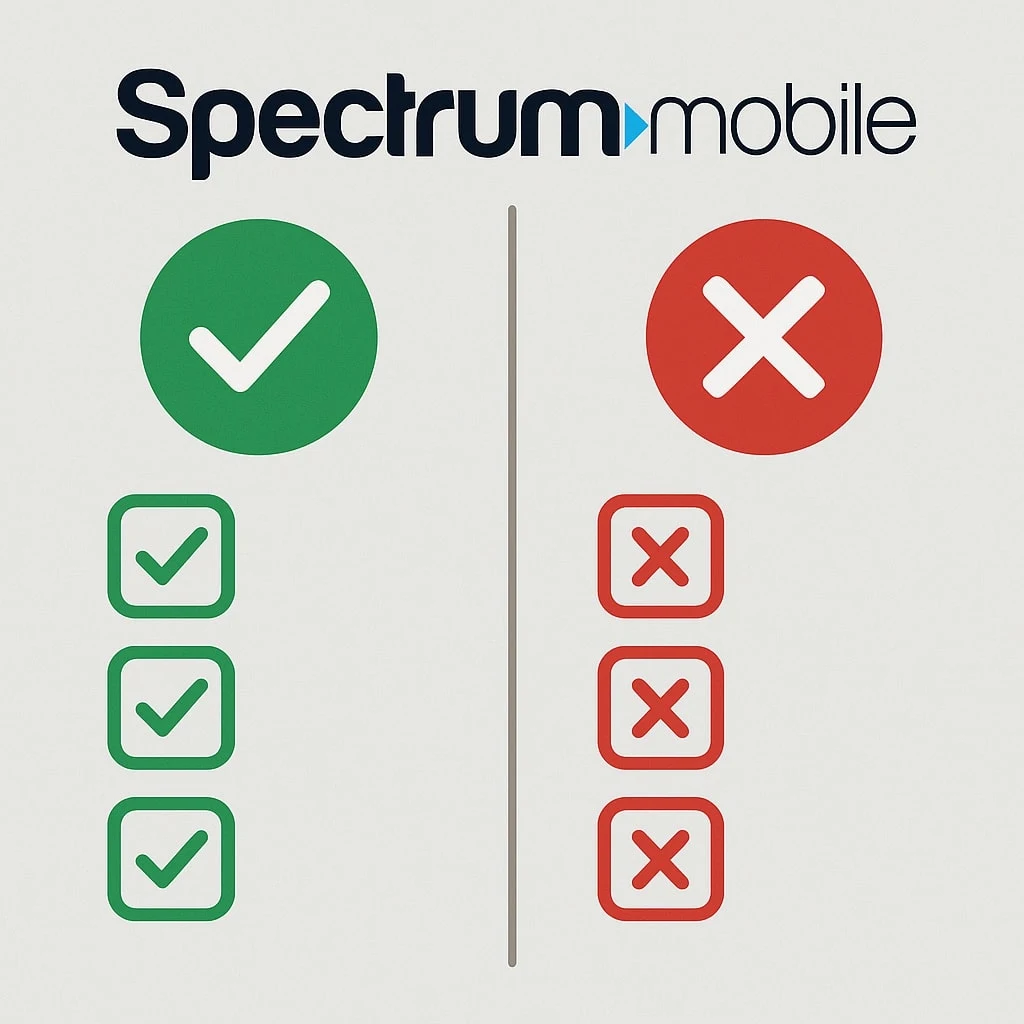 Pros and Cons of Spectrum Mobile Pros and Cons of Spectrum Mobile