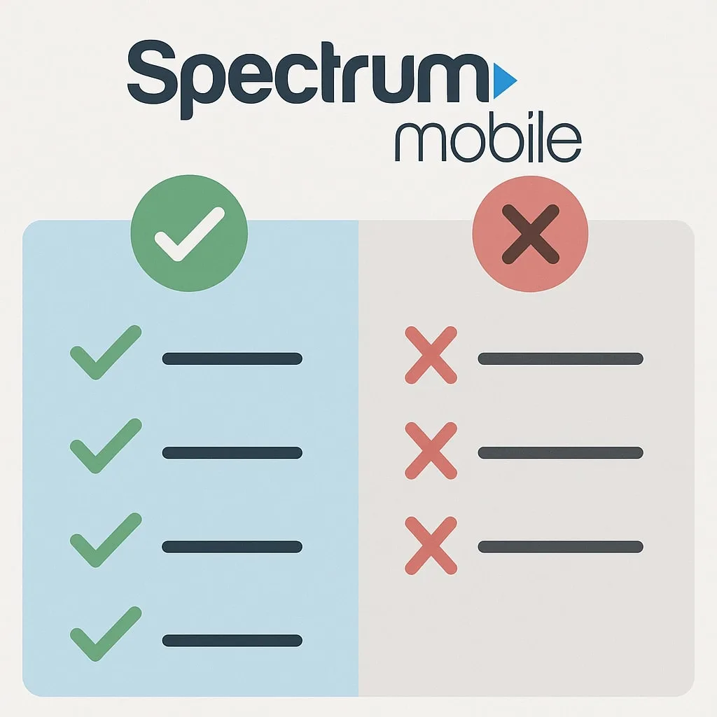 Pros and Cons of Spectrum Mobile