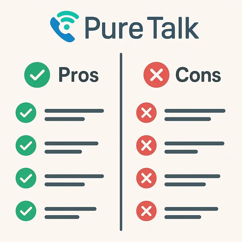 Pure Talk Pros and Cons