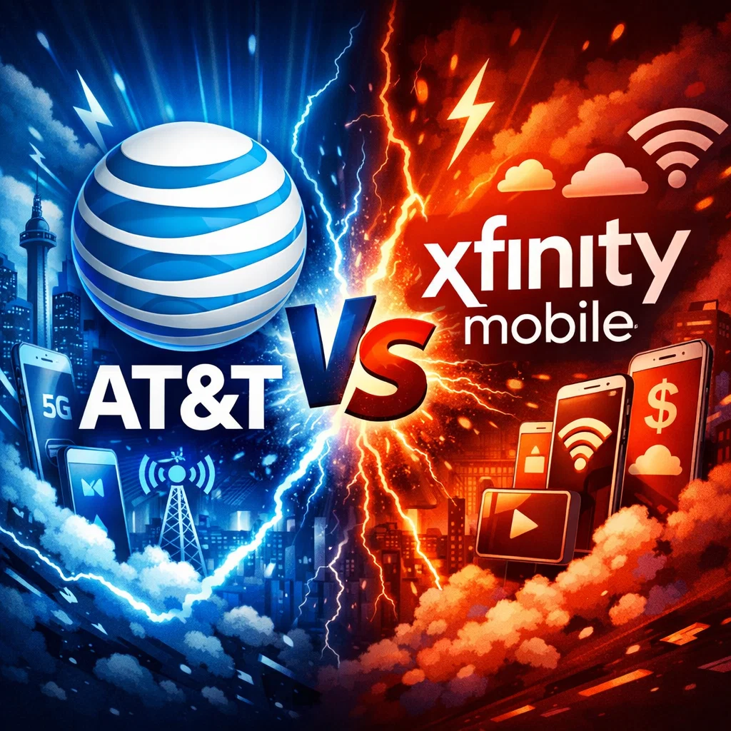 AT&T vs Xfinity Mobile