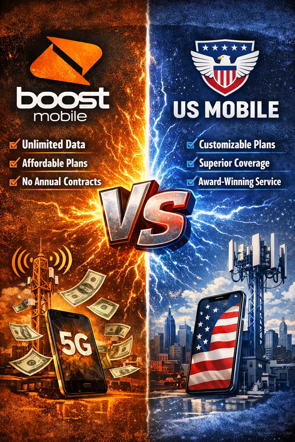 Boost Mobile Vs US Mobile