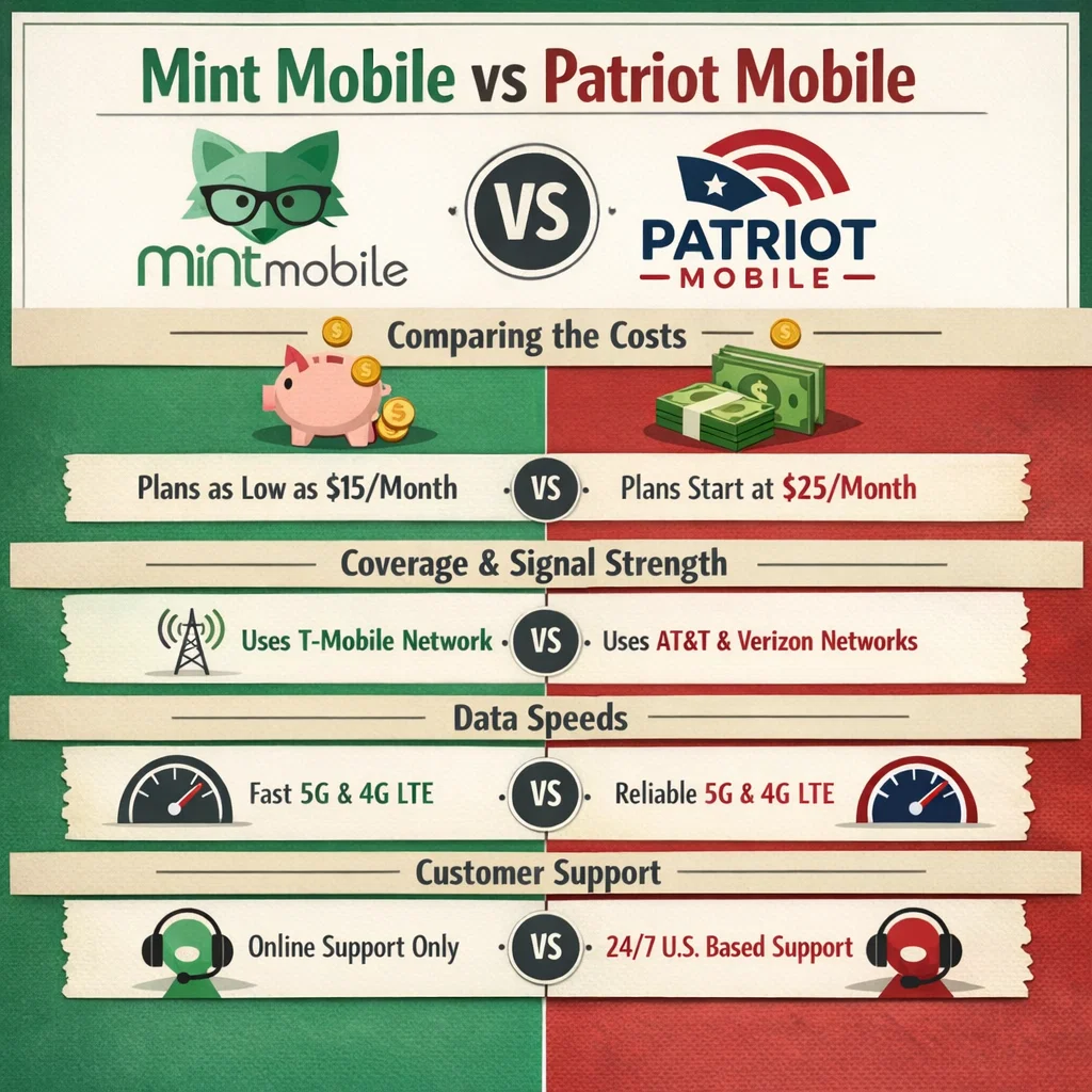 Mint Mobile vs Patriot Mobile
