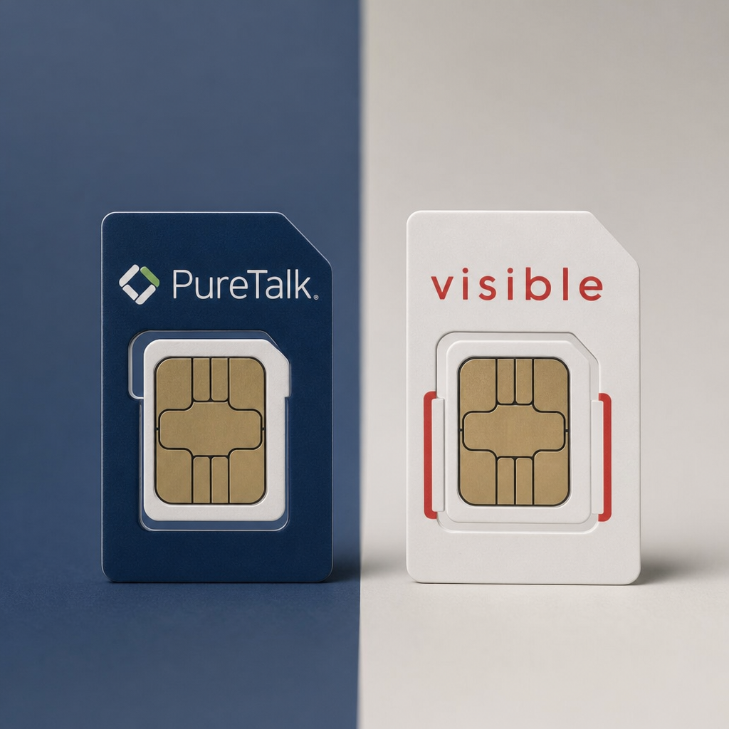 Pure Talk Vs Visible Pure Talk Vs Visible