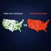 Pure Talk vs Verizon Coverage