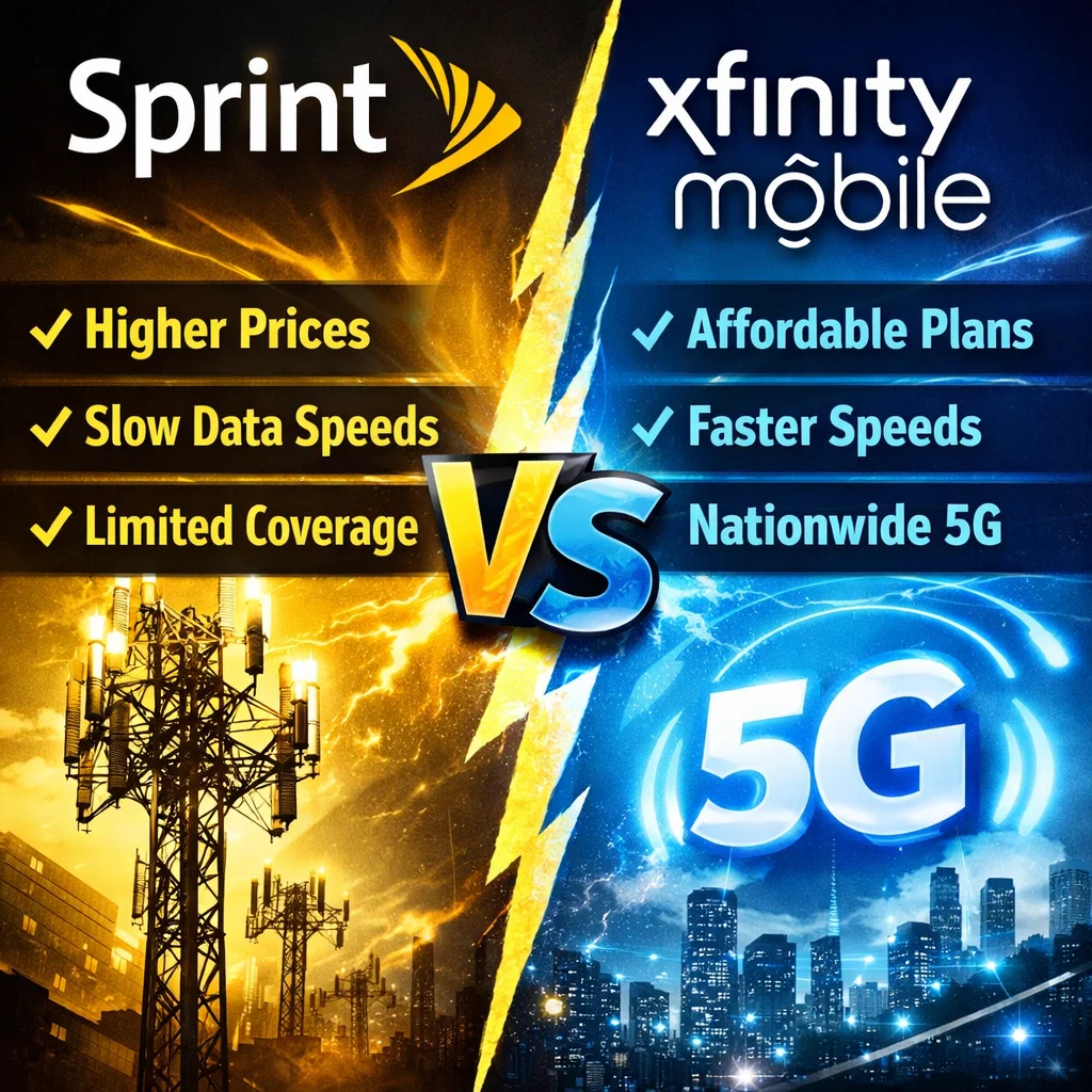 Sprint vs Xfinity Mobile