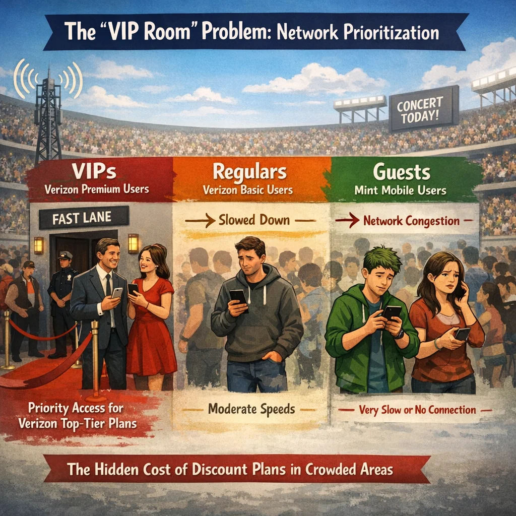 The VIP Room Problem (Deprioritization)