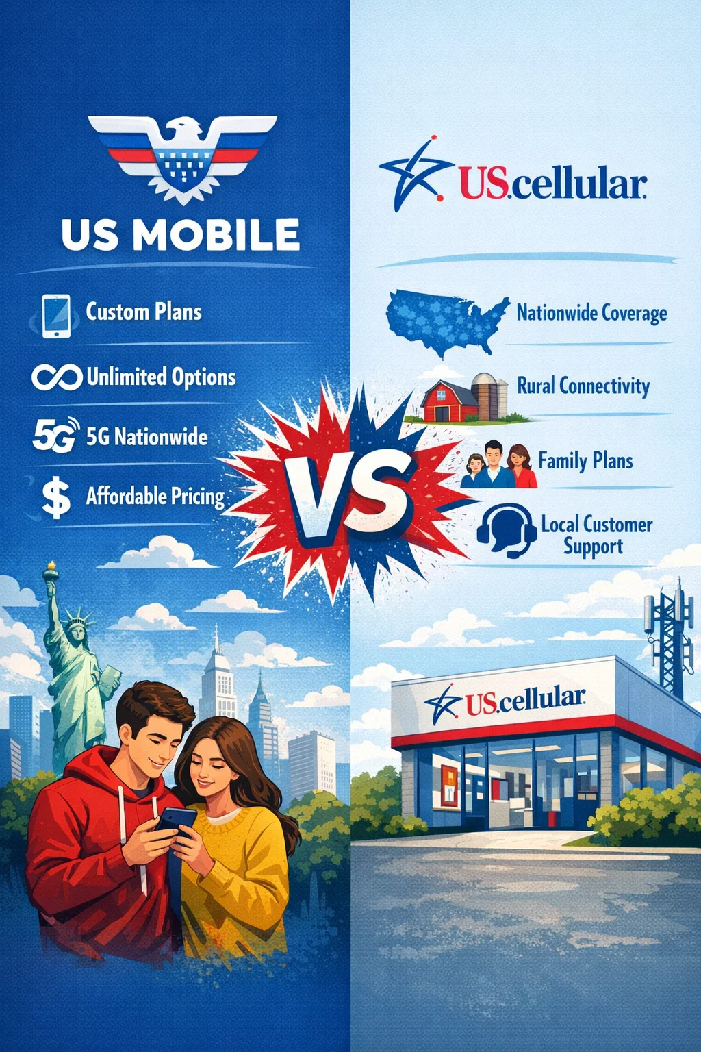 Us Mobile Vs Us Cellular