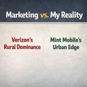 Verizon Vs Mint Mobile Coverage Marketing vs. My Reality