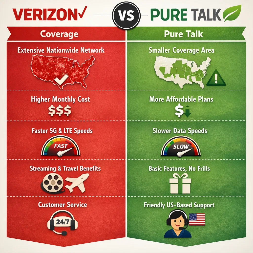 Verizon vs Pure Talk