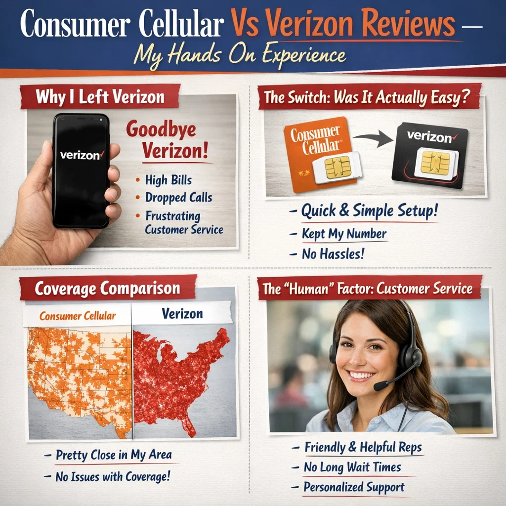 Consumer Cellular Vs Verizon Reviews Consumer Cellular Vs Verizon Reviews