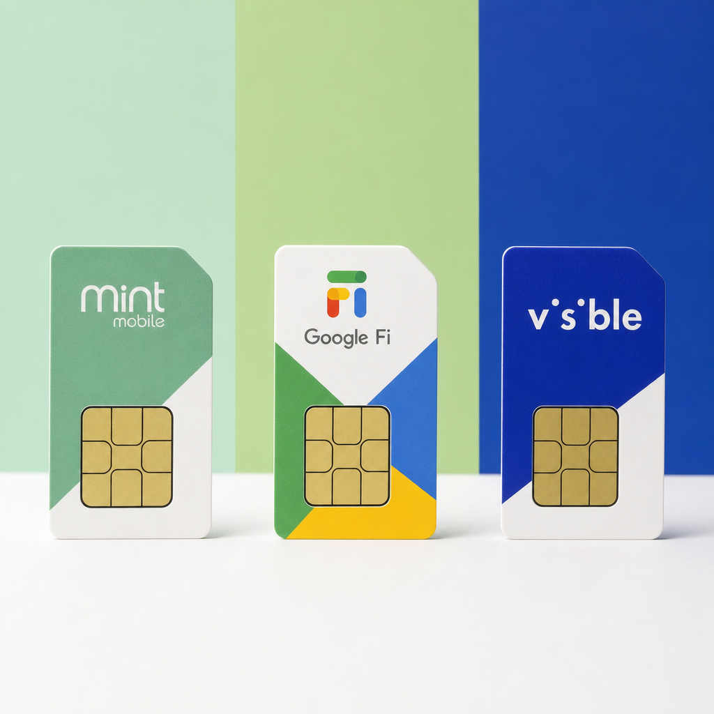 Mint Mobile vs Google Fi vs Visible