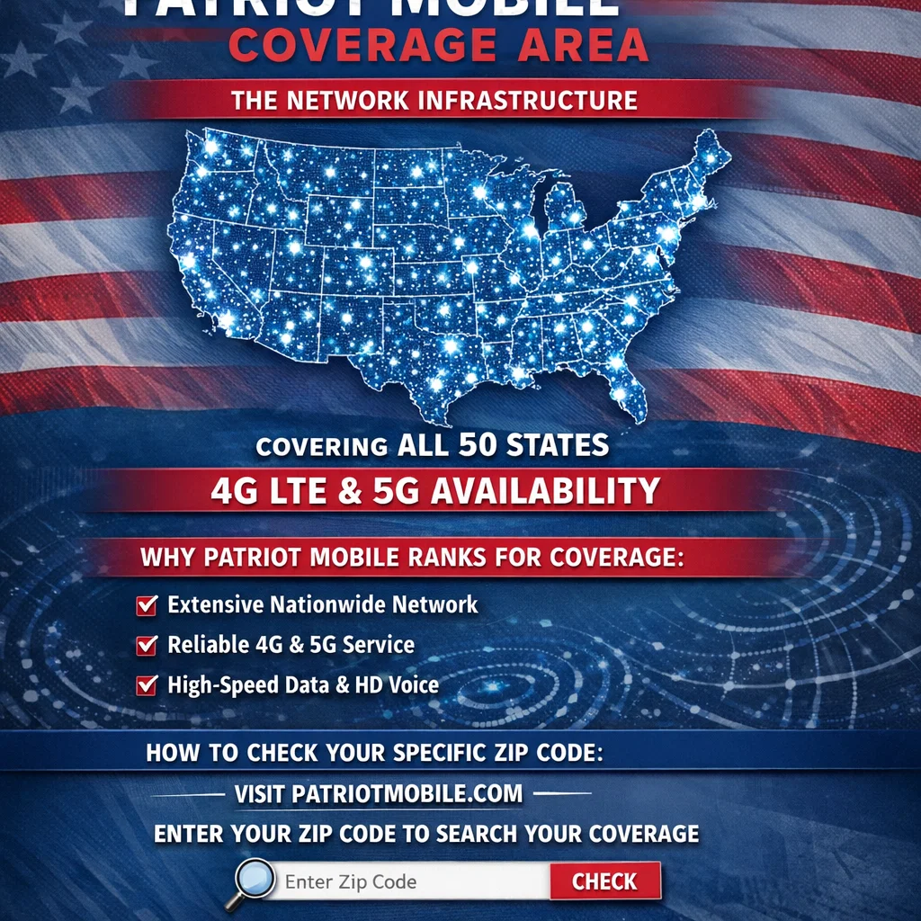 Patriot Mobile coverage area