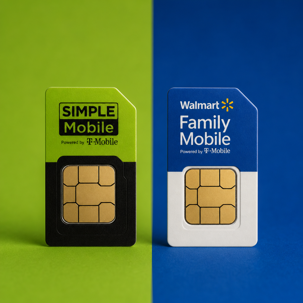 Simple Mobile vs Walmart Family Mobile