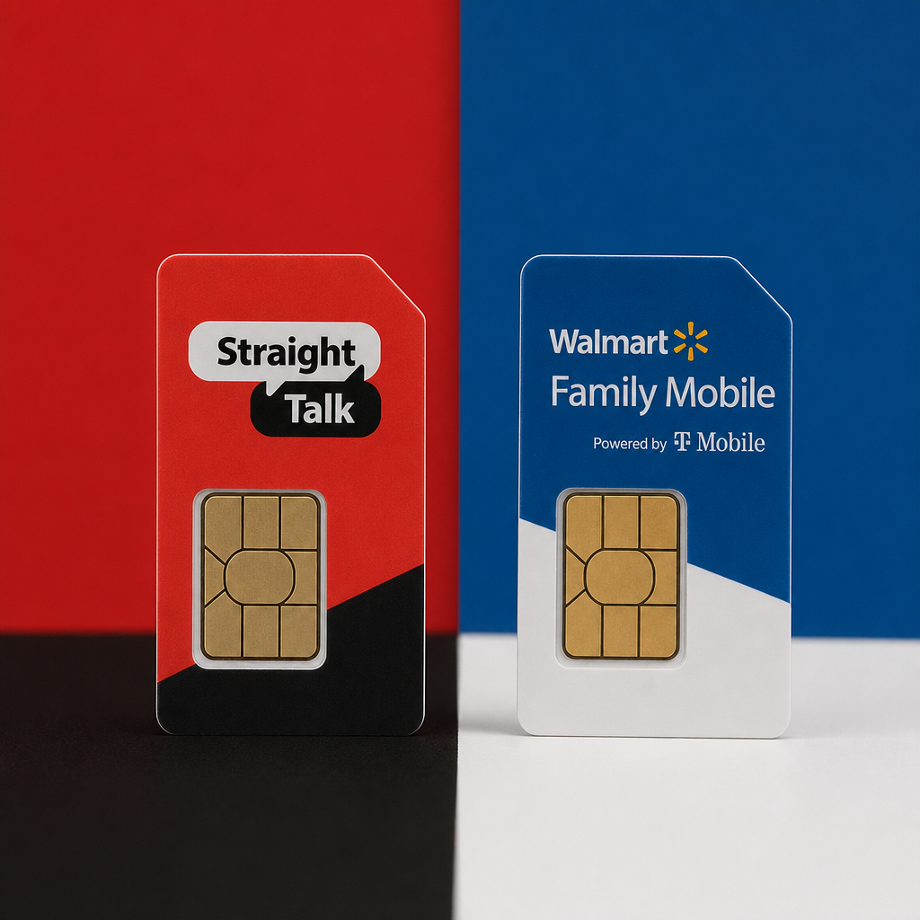 Straight Talk vs Walmart Family Mobile