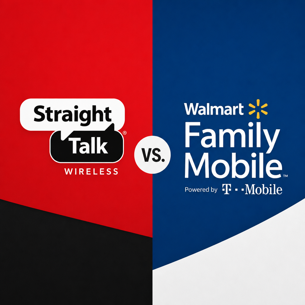 Straight Talk vs Walmart Family Mobile