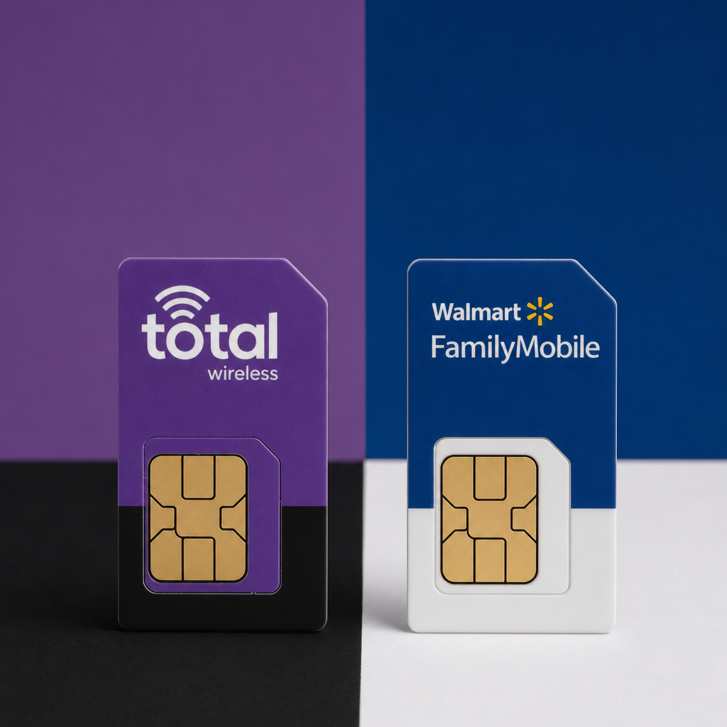 Total Wireless vs Walmart Family Mobile