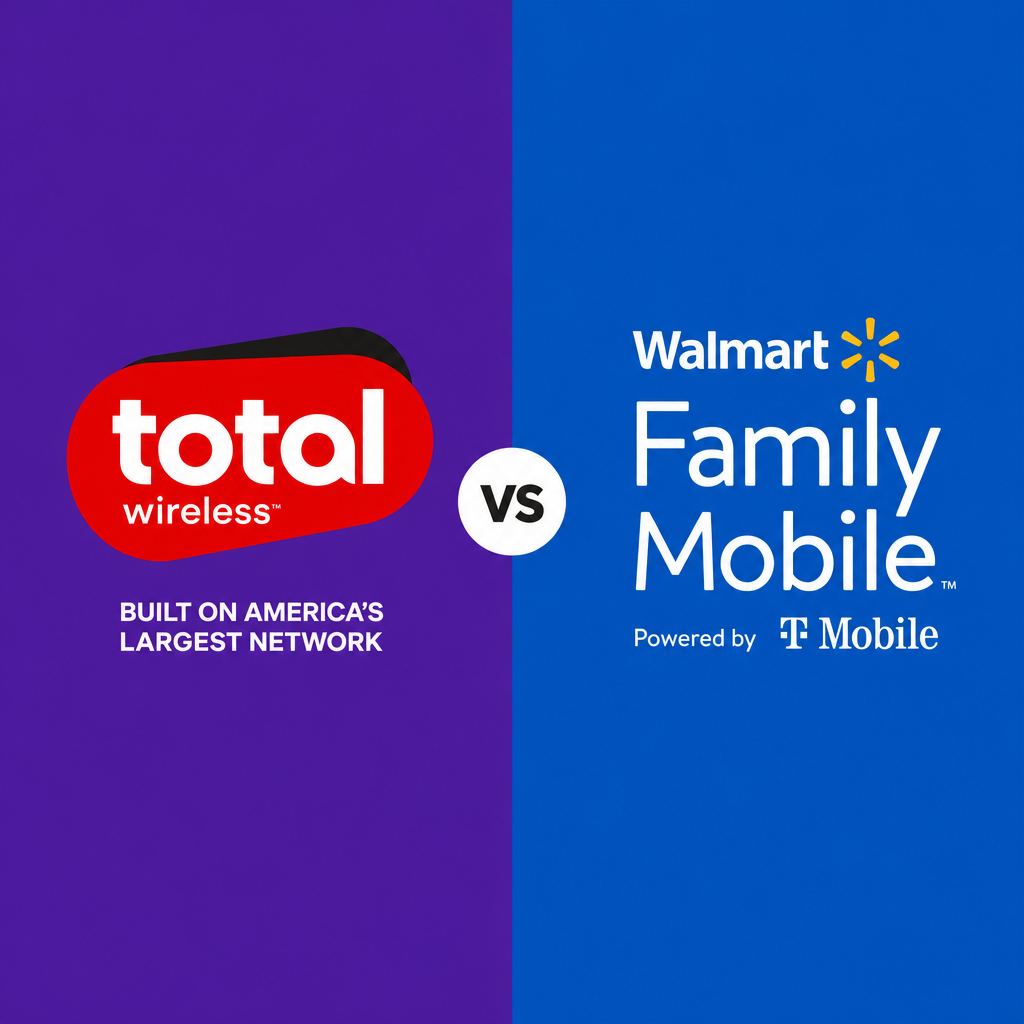 Total Wireless vs Walmart Family Mobile