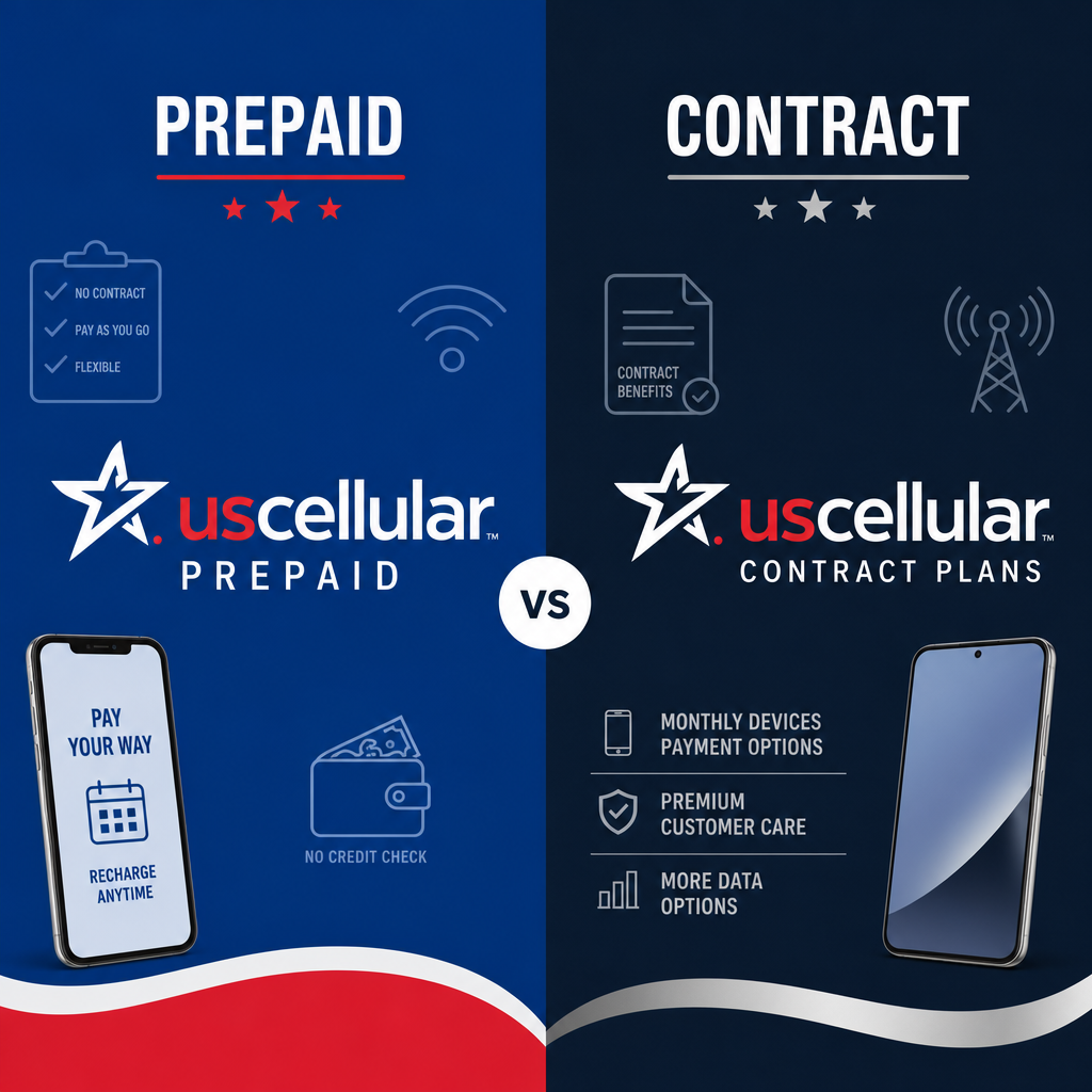 US Cellular Prepaid vs Contract Plans