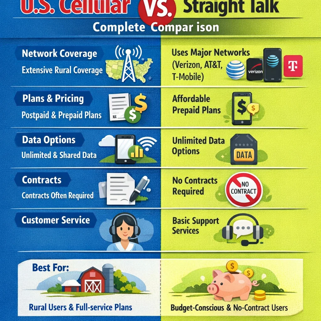 US Cellular vs Straight Talk