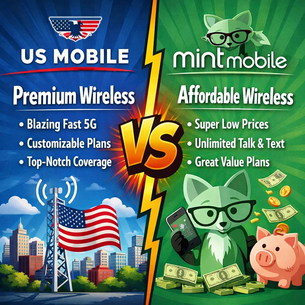 US Mobile vs Mint Mobile