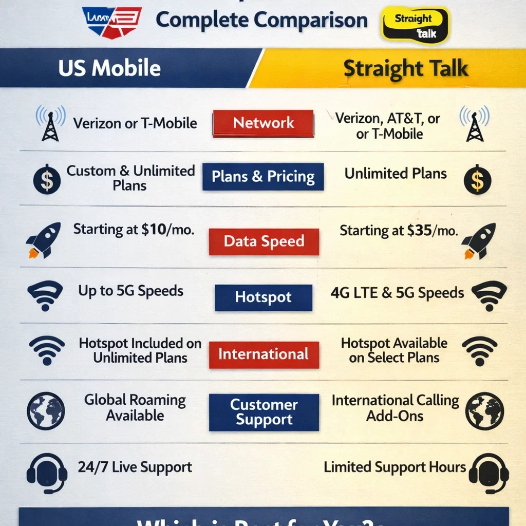US Mobile vs Straight Talk US Mobile vs Straight Talk