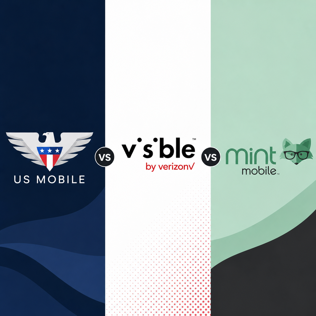 US Mobile vs Visible vs Mint Mobile: The Latest 2026 Guide