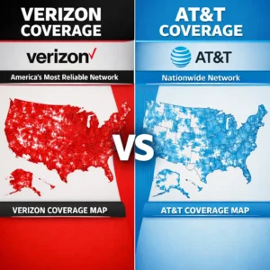 Verizon coverage vs AT&T coverage