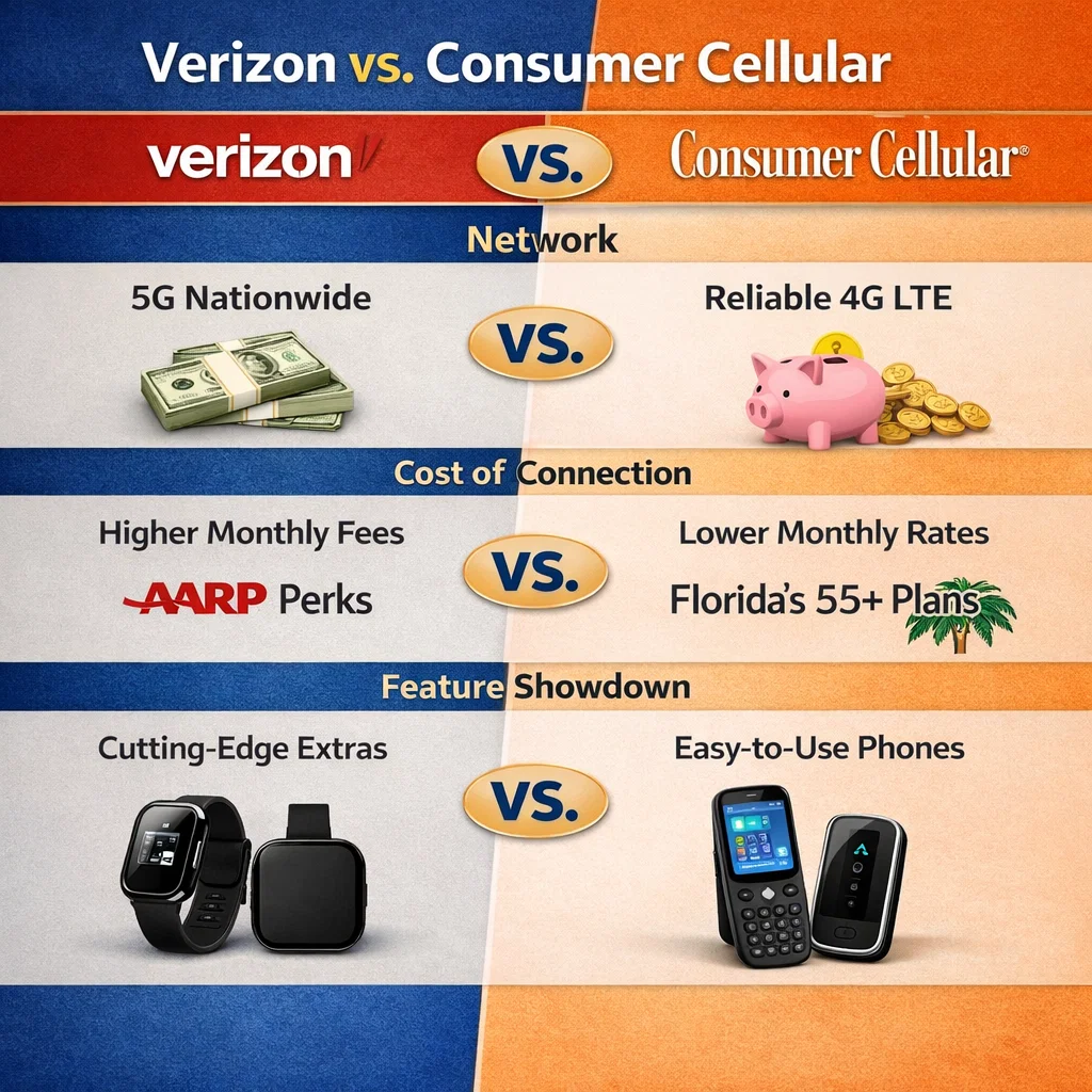 Verizon vs Consumer Cellular