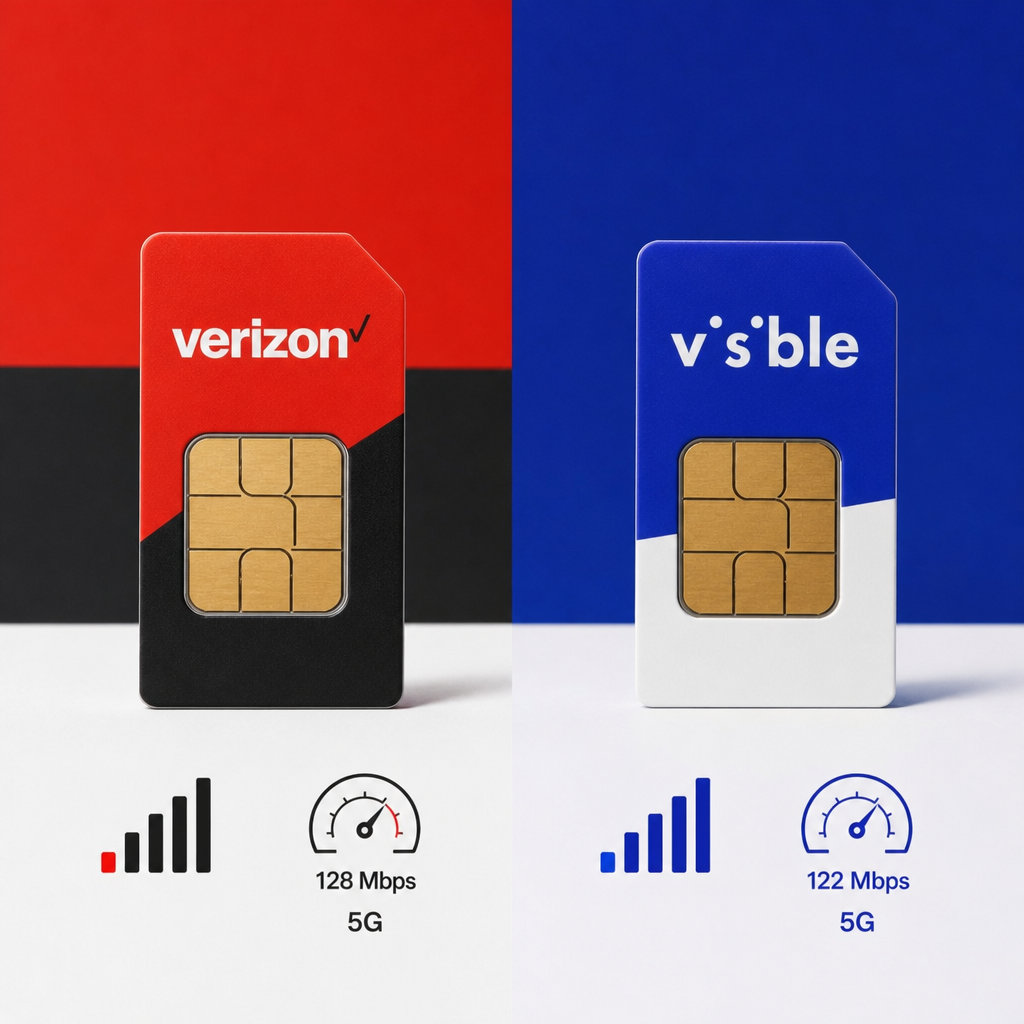 Verizon vs Visible Speeds