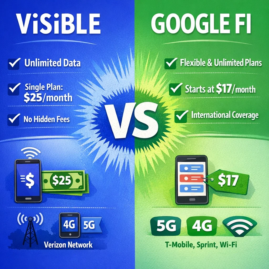 Visible vs Google Fi