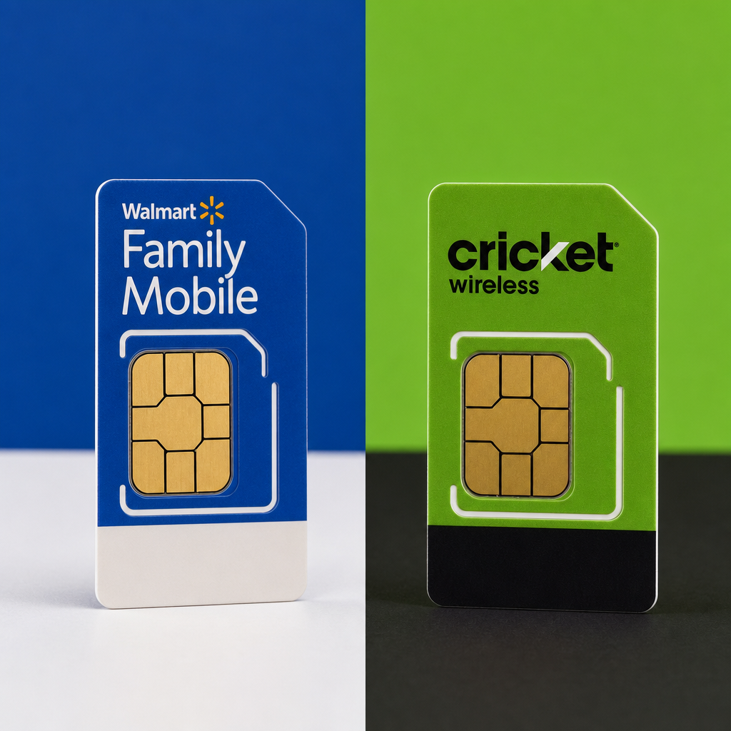 Walmart Family Mobile vs Cricket