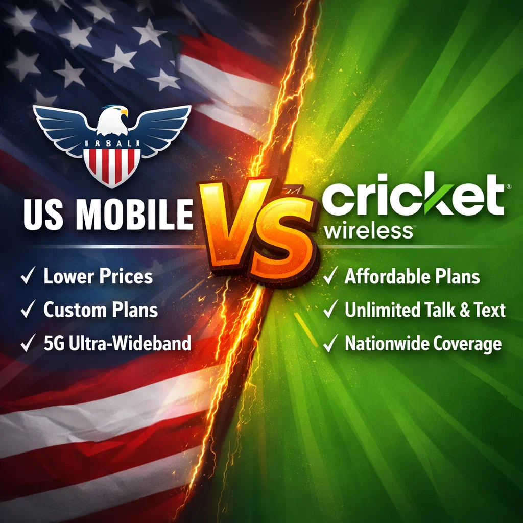 US Mobile vs Cricket Wireless