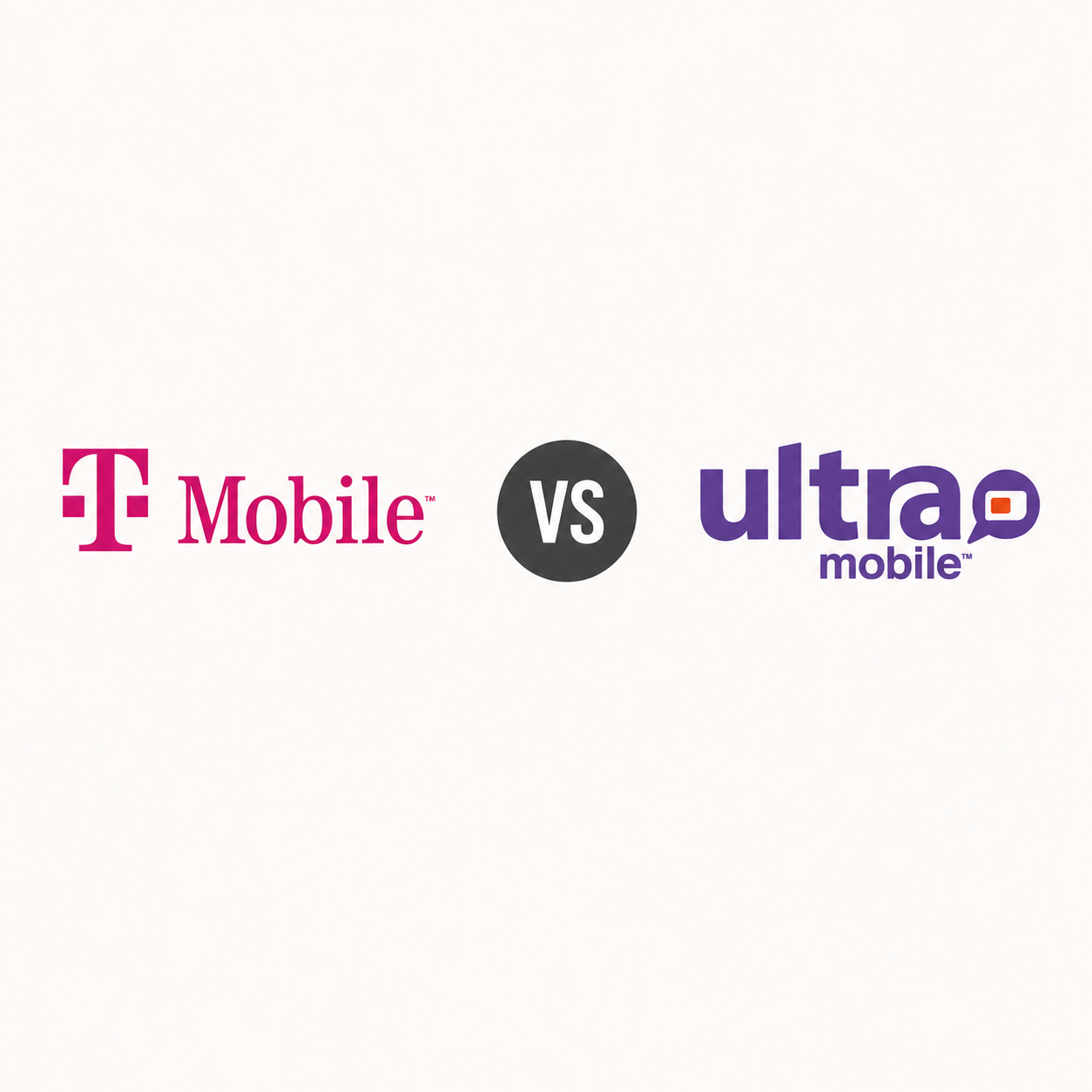 T Mobile vs Ultra Mobile