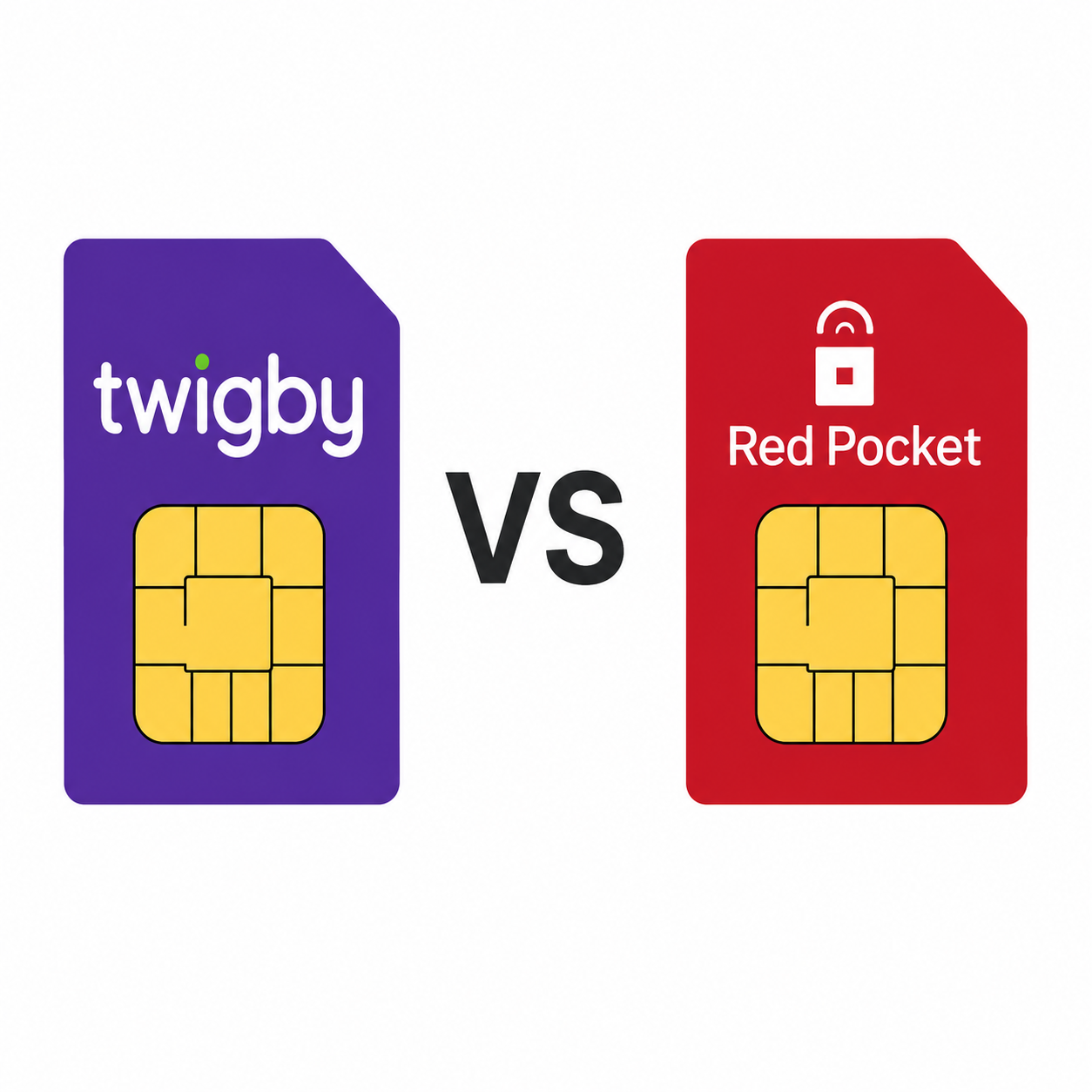 Twigby vs Red Pocket Twigby vs Red Pocket